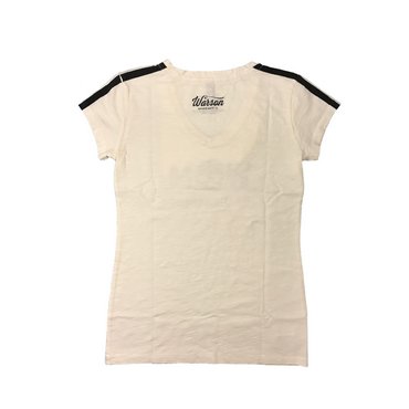 Warson Motors - Damen T-Shirt Motorcycle, off-white 