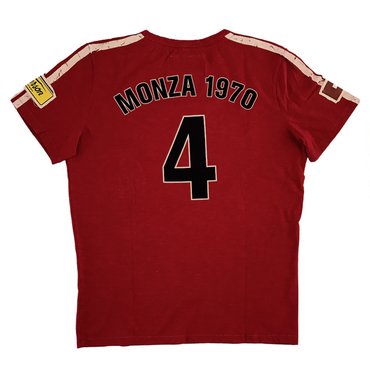 Warson Motors - Herren T-Shirt Regazzoni, red 
