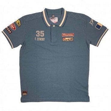 Warson Motors - Herren Polo-Shirt François Cevert Blue Men 