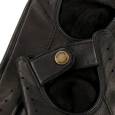 STETSON - Summer Gloves Goat Nappa, schwarz 