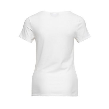 Queen Kerosin - Damen T-Shirt "Wild Rebel", weiss 