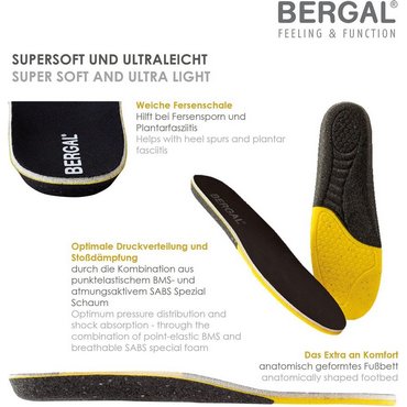 Zubehör: BERGAL- Sneaker Fussbett Schuhsohle 