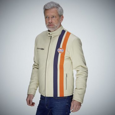Grandprix Originals - Gulf Roadmaster Men Jacket, light beige 