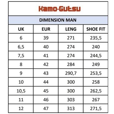 KAMO-GUTSU - Herren-Sneaker, Tifo-Line, arancio-jeans 