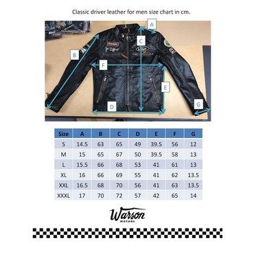 Warson Motors - Jo Siffert Herren Classic Driver Jacket, brown rub off 