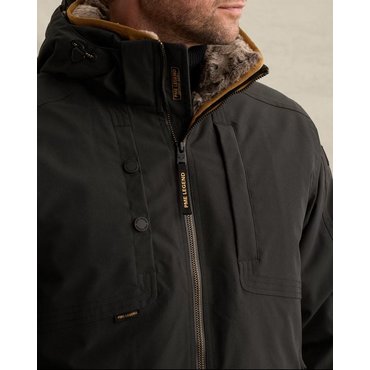 PME LEGEND - Herren Winterjacke SNOWPACK PARKA,, schwarz 