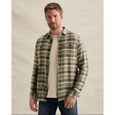 PME LEGEND - Herren Langarmhemd mit grossem Karomuster und Brusttaschen 