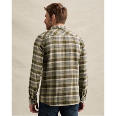 PME LEGEND - Herren Langarmhemd mit grossem Karomuster und Brusttaschen 