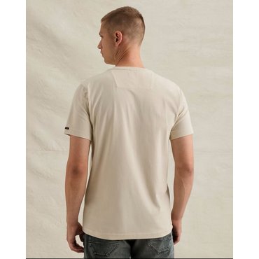 PME LEGEND - American Classic R-Neck T-Shirt, cream 
