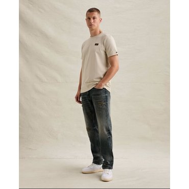 PME LEGEND - American Classic R-Neck T-Shirt, cream 