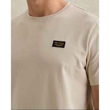 PME LEGEND - American Classic R-Neck T-Shirt, cream 