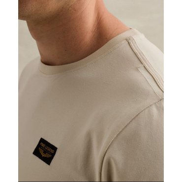 PME LEGEND - American Classic R-Neck T-Shirt, cream 