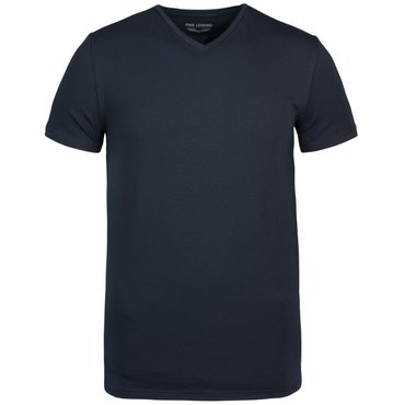 PME LEGEND - V-NECK BASIC T-SHIRT, schwarz 