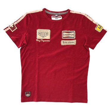 Warson Motors - Herren T-Shirt Regazzoni, red 