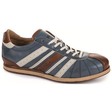 KAMO-GUTSU - Herren-Sneaker, Tifo-Line, Ginepro-Cognac 