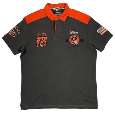 Warson Motors - Herren Polo-Shirt Wolf by Warson Motors 