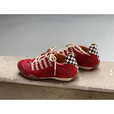 Grandprix Originals - GPO Racing Sneaker, corsa rosso, Gr. 40 und 41 
