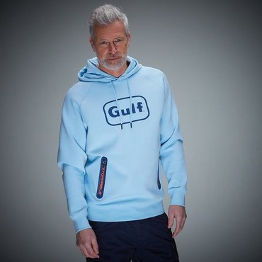 GULF Racing - Gulf Stretch Hoody, light blue 
