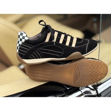 Grandprix Originals - GPO LADY RACING SNEAKER Black-Gold, Gr. 40 