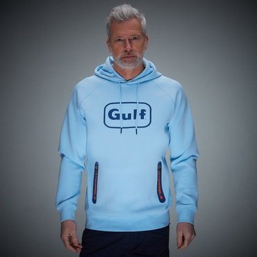 GULF Racing - Gulf Stretch Hoody, light blue 