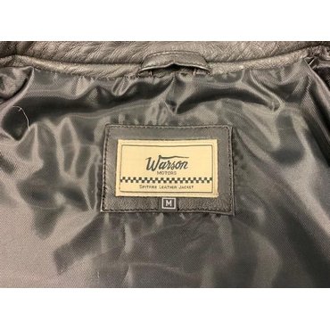 Warson Motors - Damen Lederjacke Spitfire, Brown Rub Off 